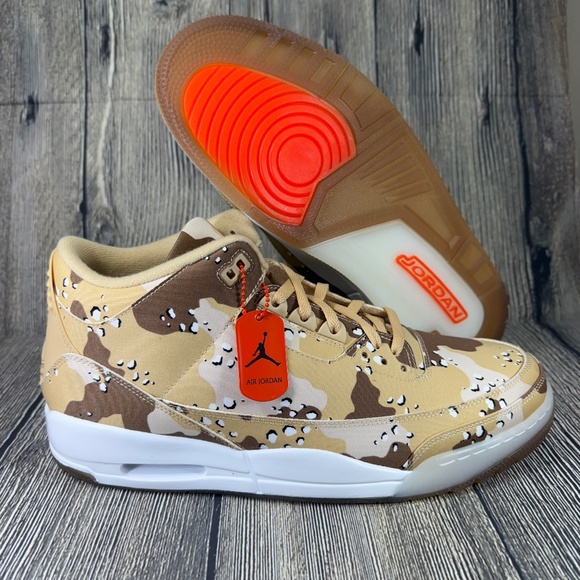Nike Air Jordan 3 Retro ‘Desert Camo’ Men 7/ 8.5 Womens HM4301-200 main image 6